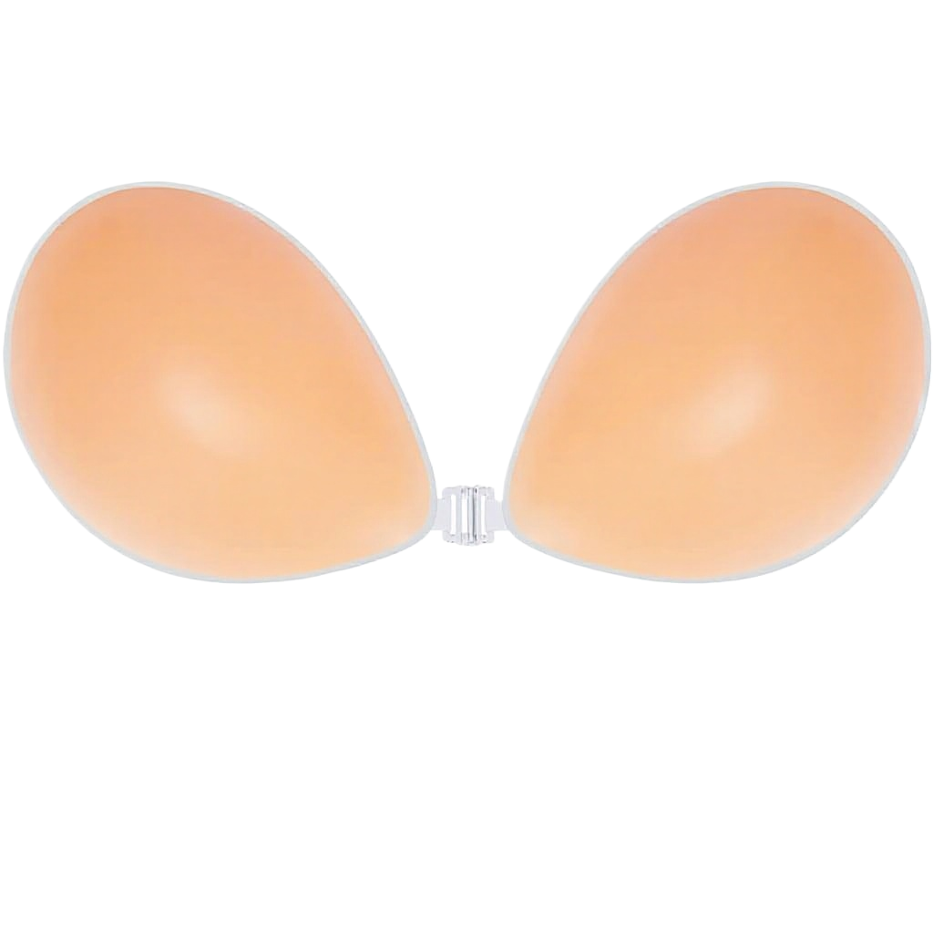 Strapless Bra Adhesive - Bra Silikon Padat Tanpa Kawat Push-Up,