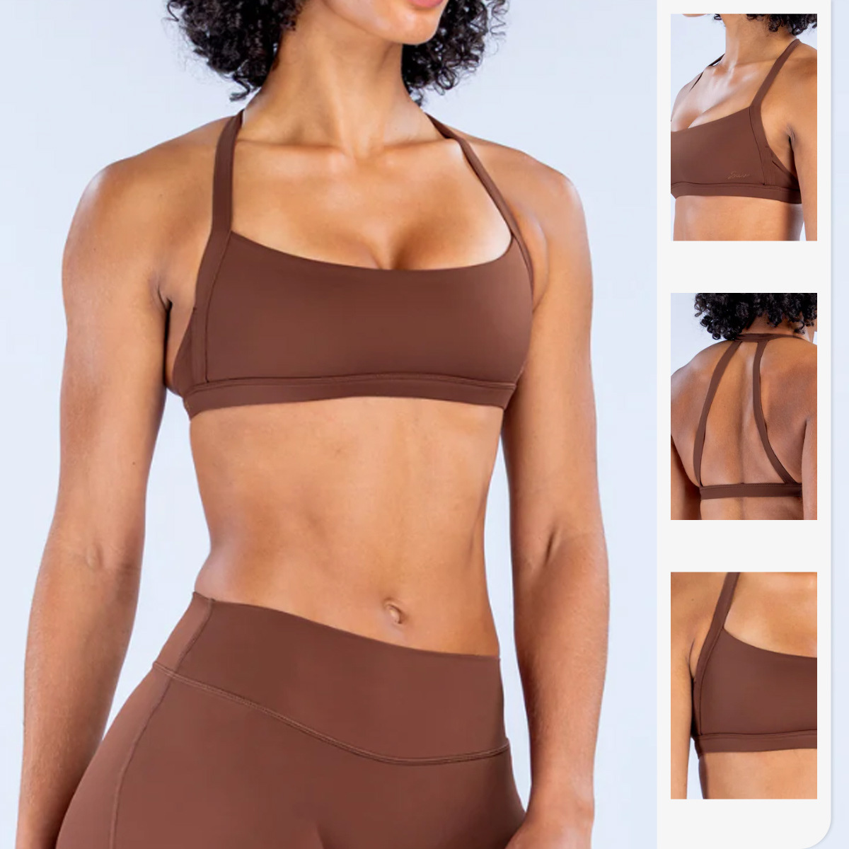 Plunge Bra Push Up - Bra Olahraga Yoga Wanita Anti Guncangan