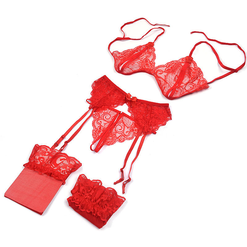 1 Set Pakaian Dalam Wanita Ber - Sheer Mesh Bra ulasan dan harga