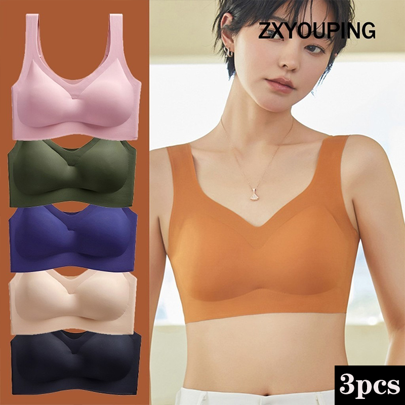 Bra olahraga seksi, 3 buah, Br - Wirefree Bra Comfort ulasan dan harga