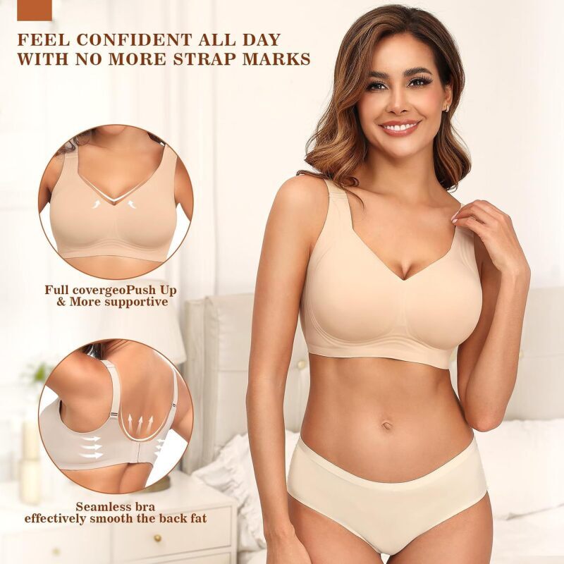 Bra Wanita Tanpa Kawat Seamles - Mastectomy Bra Pocket ulasan dan harga