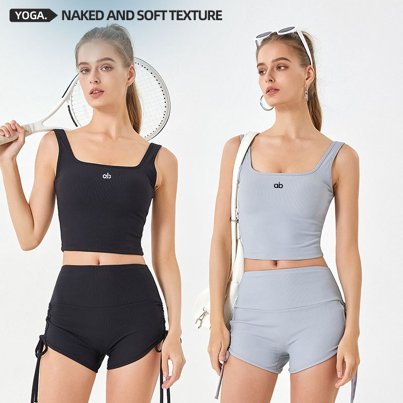 Tank Top Yoga Wanita Musim Pan - Plunge Bra Push Up ulasan dan harga