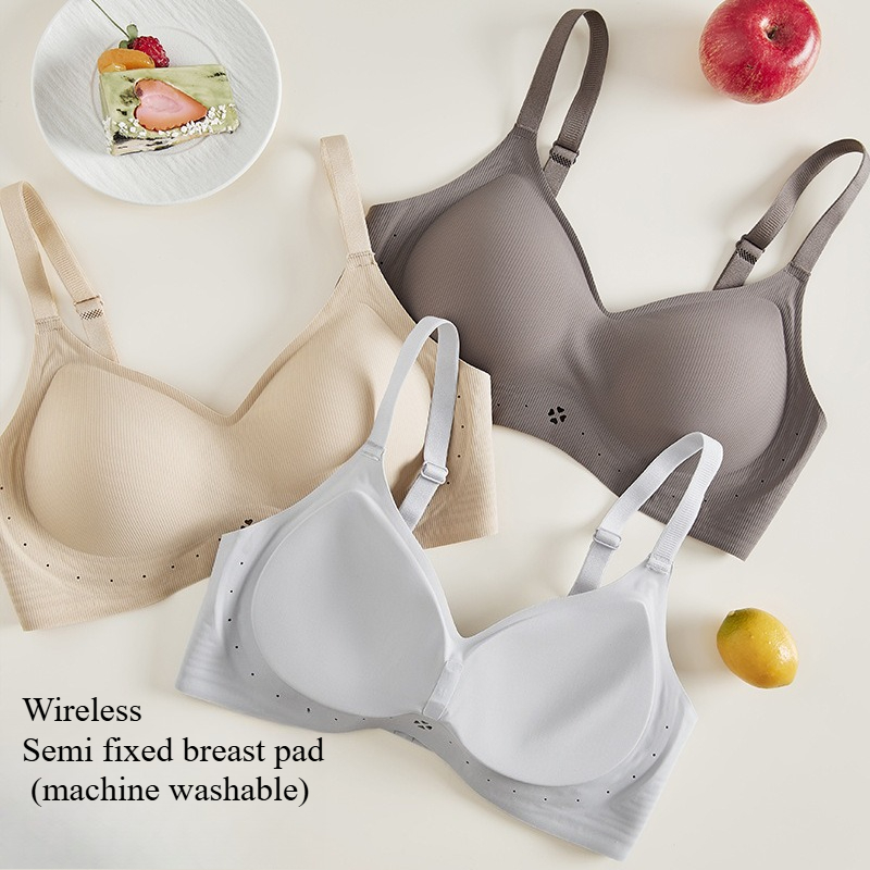 Bra Tanpa Jahitan Baru untuk W - Mastectomy Bra Pocket ulasan dan harga